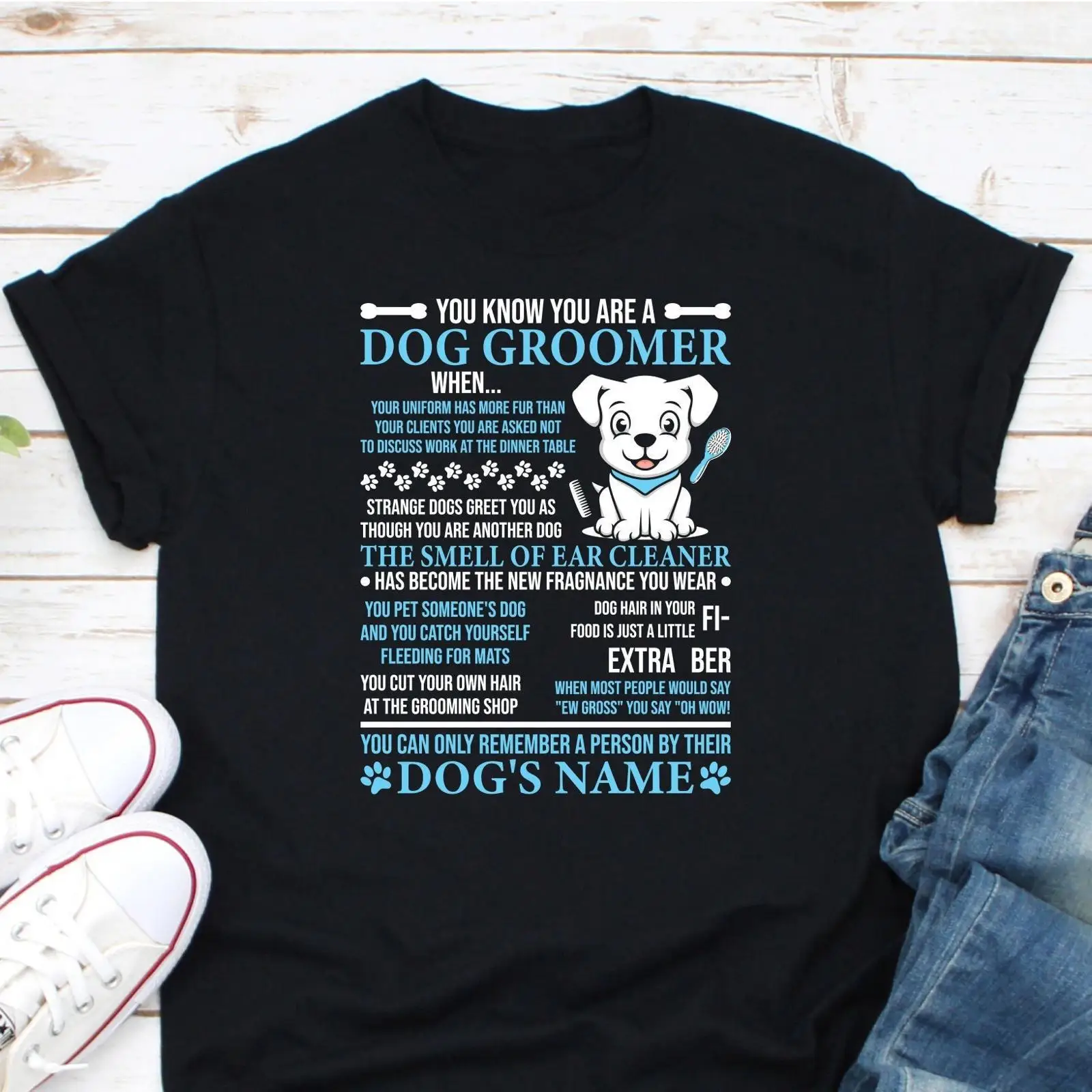 Men'S Grooming Quotes - Lustiges T-Shirt mit dem Humor-Zitat „Du