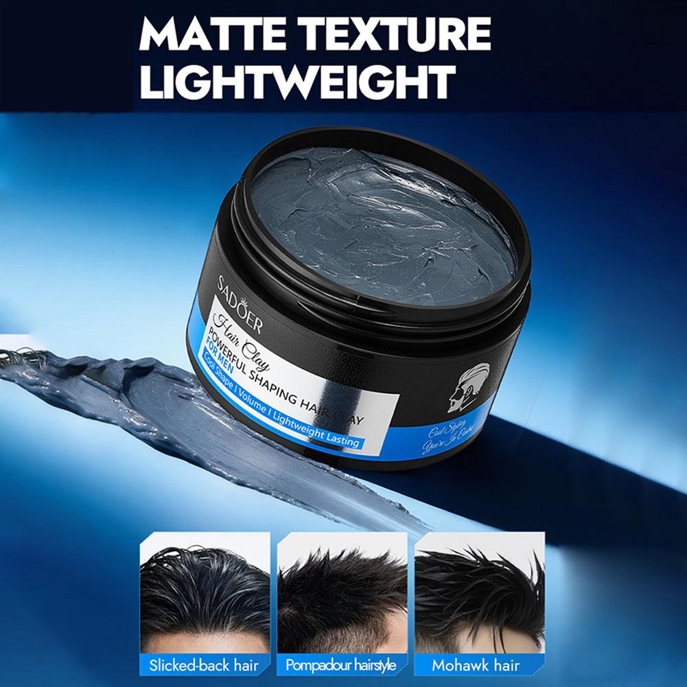 Men'S Grooming Salon - Haarstyling-Ton für Männer, starker Halt, mattes