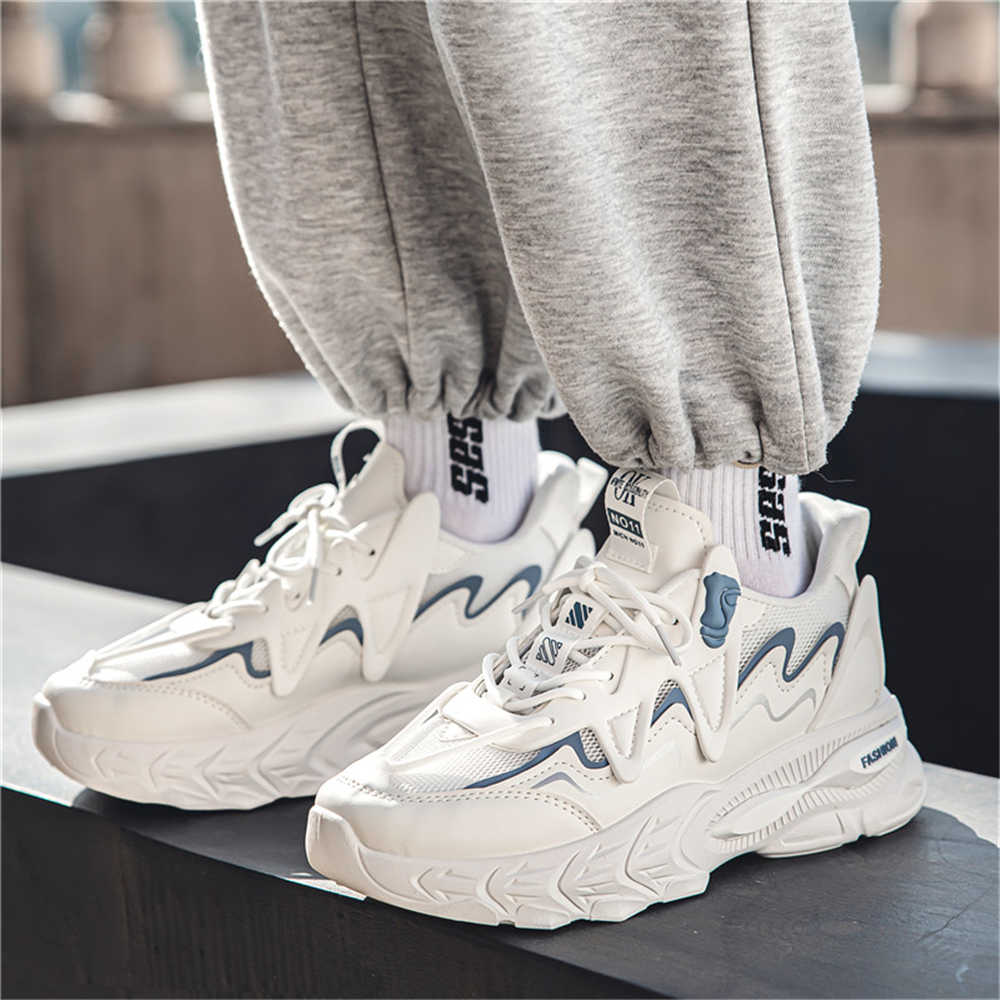 Men'S Grooming Offers - Weiße Sohle Harajuku Herrenschuhe Frühling Sommer