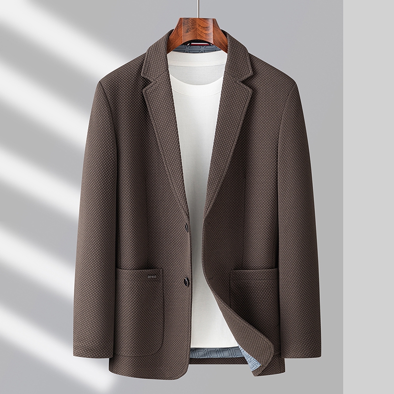 Jack Men'S Grooming - 2026 Herbst Mode Einfarbige Blazer Lässige