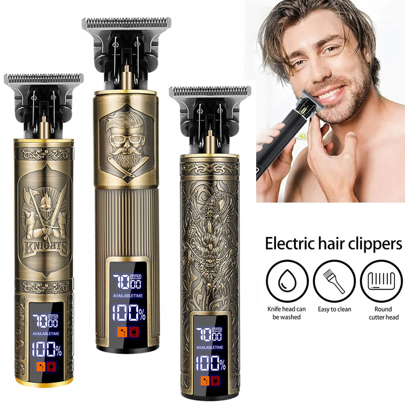 Beard Trimmer Cordless - Kabelloser T9 Haarschneider für Männer USB