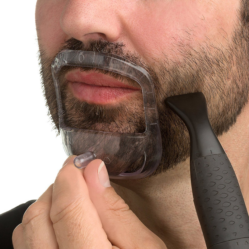 5 teile/satz Transparent Bart  – Men'S Beard Grooming Bewertung und Preis