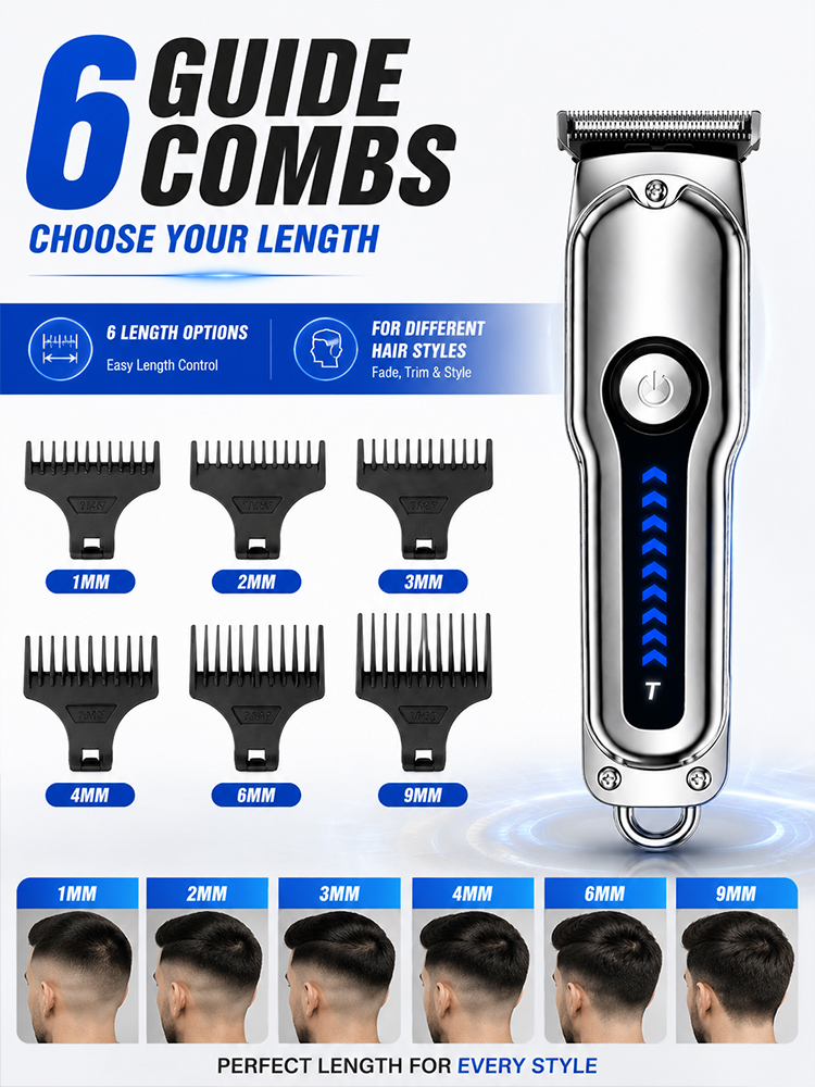 Herren-Haarschneider mit T-Kli – Beard Trimmer Cordless Bewertung und Preis